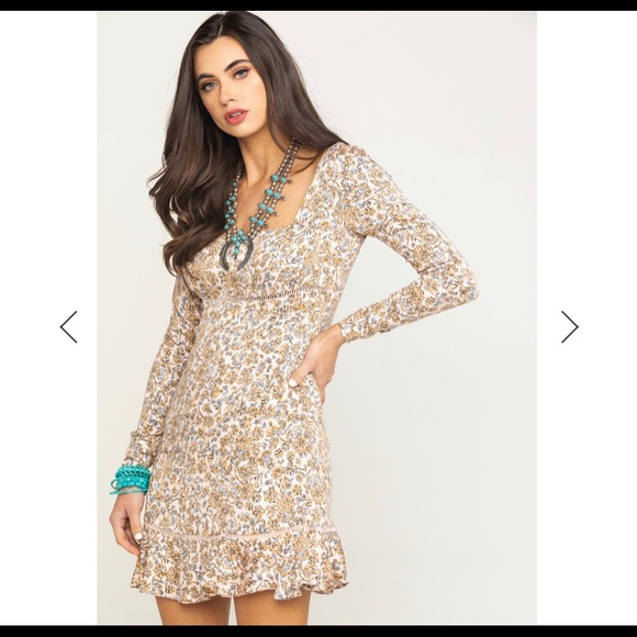 FREE PEOPLE WOMEN'S BOHEME MINI DRESS - Picture 4 of 7